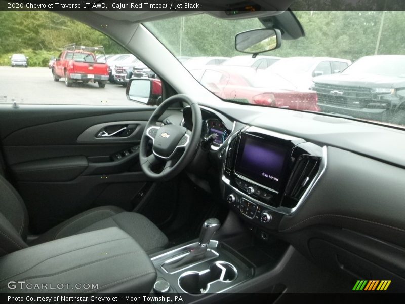 Cajun Red Tintcoat / Jet Black 2020 Chevrolet Traverse LT AWD