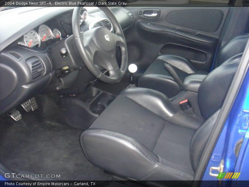 Electric Blue Pearlcoat / Dark Slate Gray 2004 Dodge Neon SRT-4