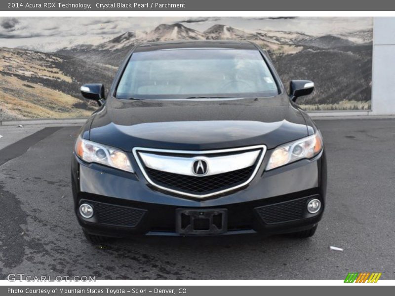 Crystal Black Pearl / Parchment 2014 Acura RDX Technology