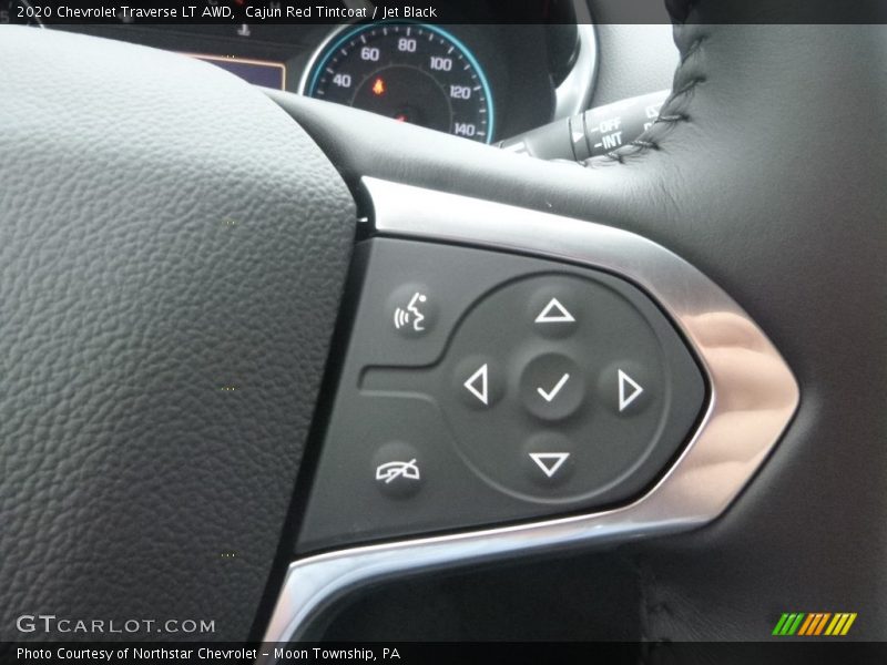Cajun Red Tintcoat / Jet Black 2020 Chevrolet Traverse LT AWD