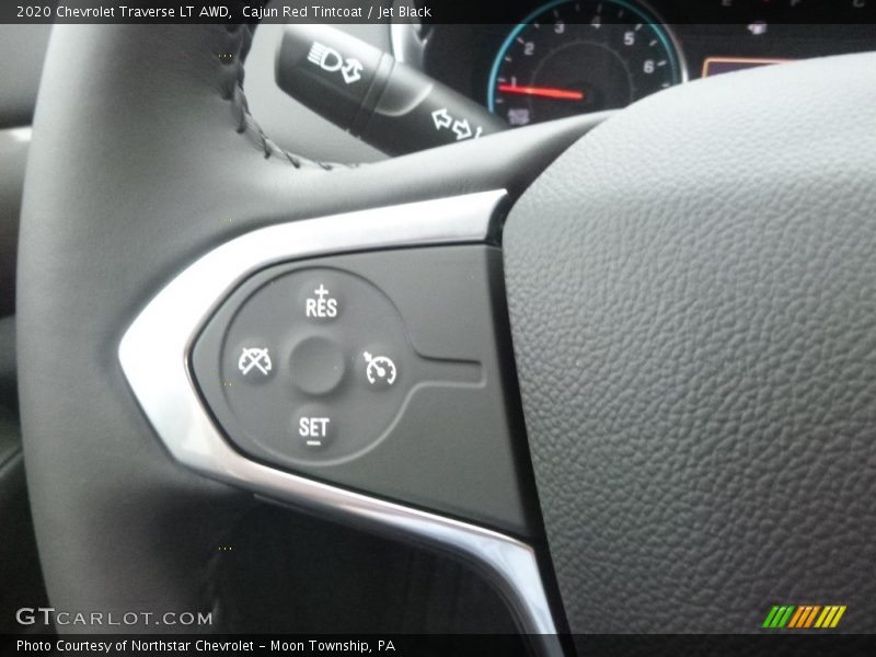 Cajun Red Tintcoat / Jet Black 2020 Chevrolet Traverse LT AWD