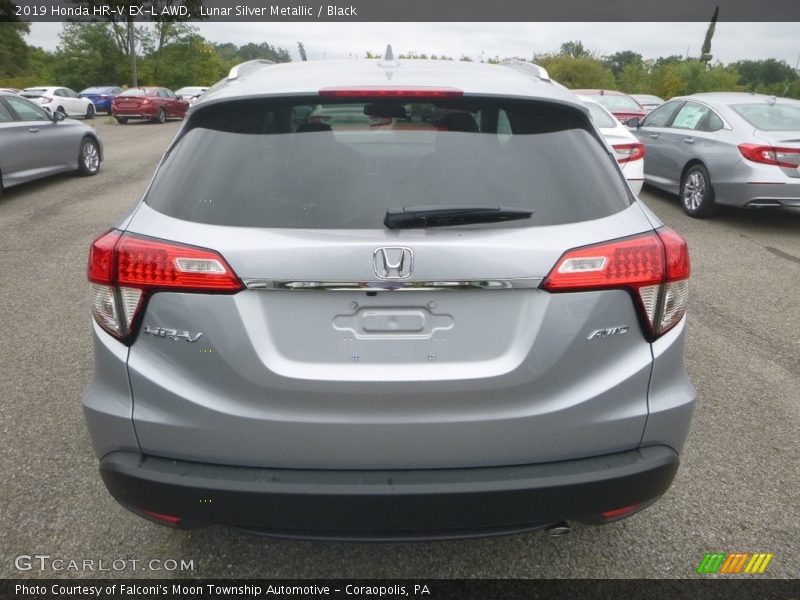 Lunar Silver Metallic / Black 2019 Honda HR-V EX-L AWD