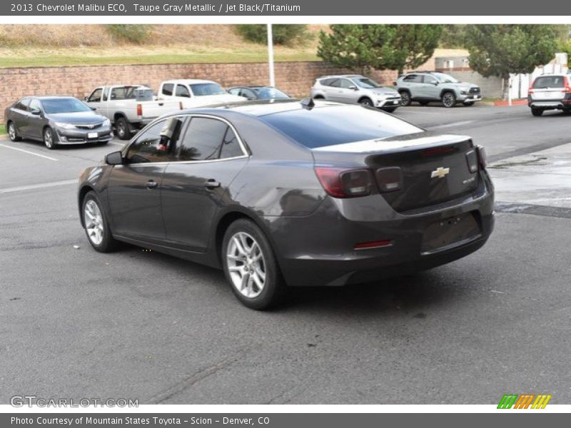 Taupe Gray Metallic / Jet Black/Titanium 2013 Chevrolet Malibu ECO