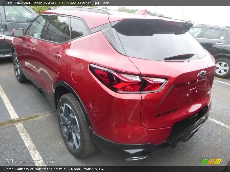 Cajun Red Tintcoat / Jet Black 2020 Chevrolet Blazer RS AWD