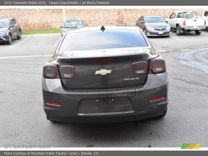 Taupe Gray Metallic / Jet Black/Titanium 2013 Chevrolet Malibu ECO