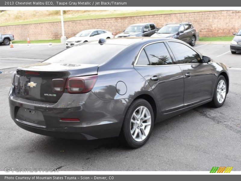 Taupe Gray Metallic / Jet Black/Titanium 2013 Chevrolet Malibu ECO