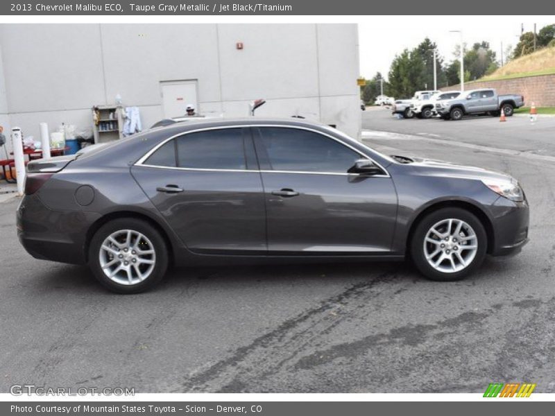 Taupe Gray Metallic / Jet Black/Titanium 2013 Chevrolet Malibu ECO