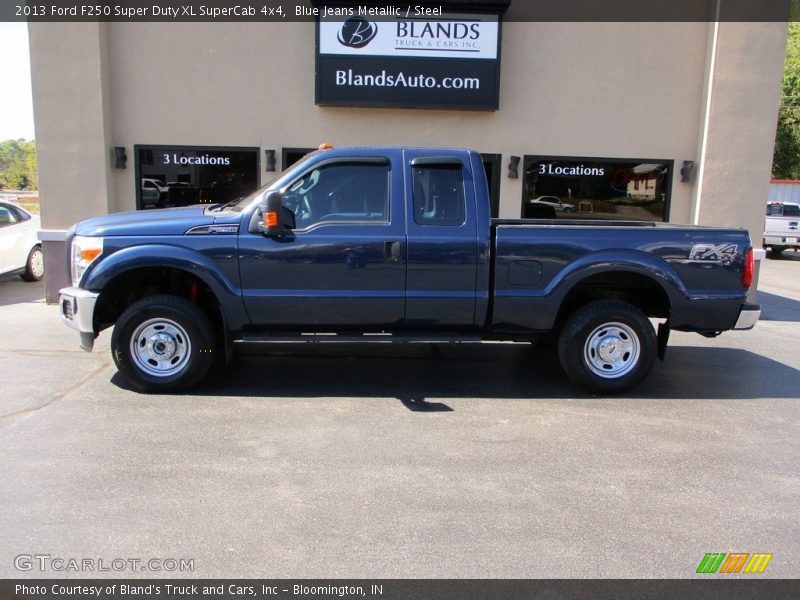 Blue Jeans Metallic / Steel 2013 Ford F250 Super Duty XL SuperCab 4x4