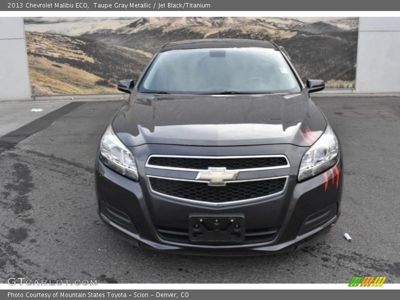 Taupe Gray Metallic / Jet Black/Titanium 2013 Chevrolet Malibu ECO