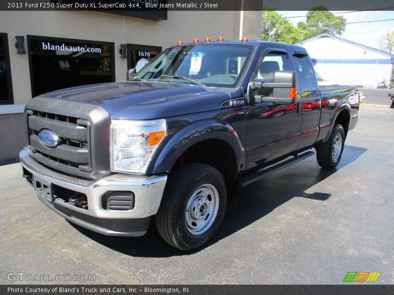 Blue Jeans Metallic / Steel 2013 Ford F250 Super Duty XL SuperCab 4x4