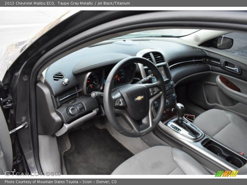 Taupe Gray Metallic / Jet Black/Titanium 2013 Chevrolet Malibu ECO