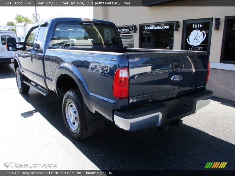 Blue Jeans Metallic / Steel 2013 Ford F250 Super Duty XL SuperCab 4x4