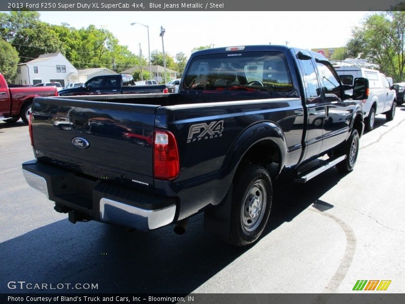 Blue Jeans Metallic / Steel 2013 Ford F250 Super Duty XL SuperCab 4x4