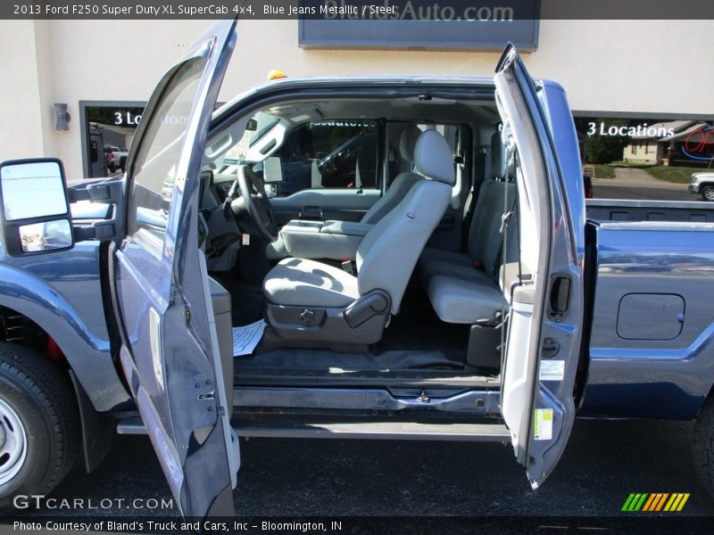 Blue Jeans Metallic / Steel 2013 Ford F250 Super Duty XL SuperCab 4x4