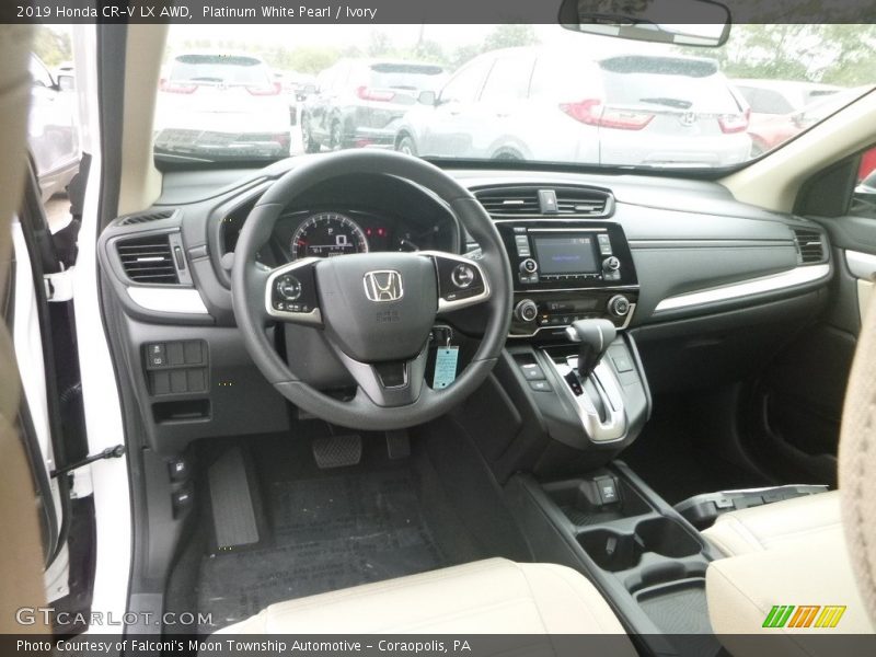 Dashboard of 2019 CR-V LX AWD