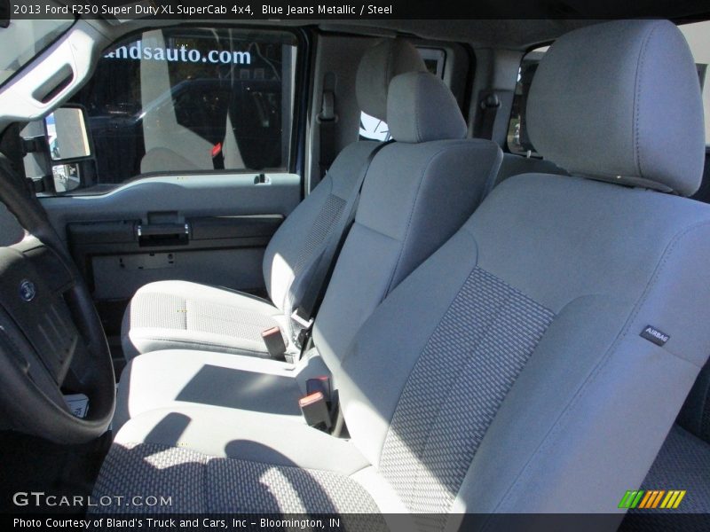 Blue Jeans Metallic / Steel 2013 Ford F250 Super Duty XL SuperCab 4x4