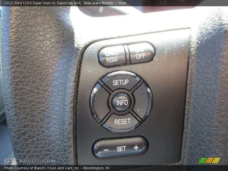Blue Jeans Metallic / Steel 2013 Ford F250 Super Duty XL SuperCab 4x4