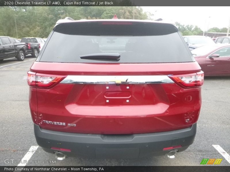 Cajun Red Tintcoat / Jet Black 2020 Chevrolet Traverse LT AWD