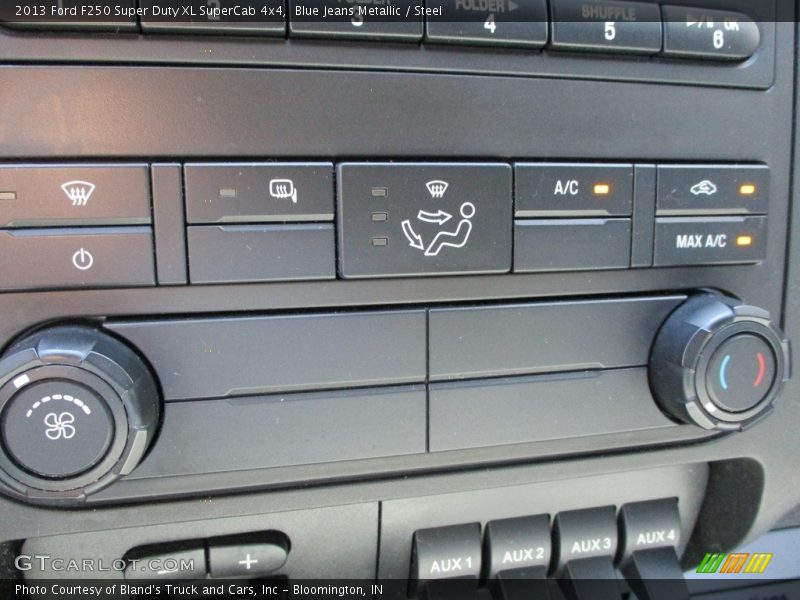 Blue Jeans Metallic / Steel 2013 Ford F250 Super Duty XL SuperCab 4x4