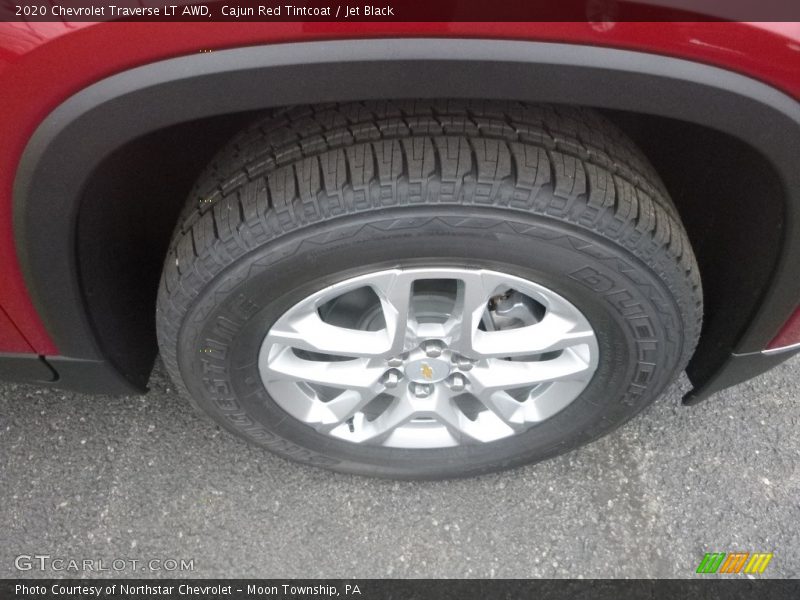 Cajun Red Tintcoat / Jet Black 2020 Chevrolet Traverse LT AWD