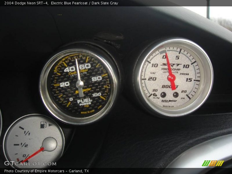 Electric Blue Pearlcoat / Dark Slate Gray 2004 Dodge Neon SRT-4