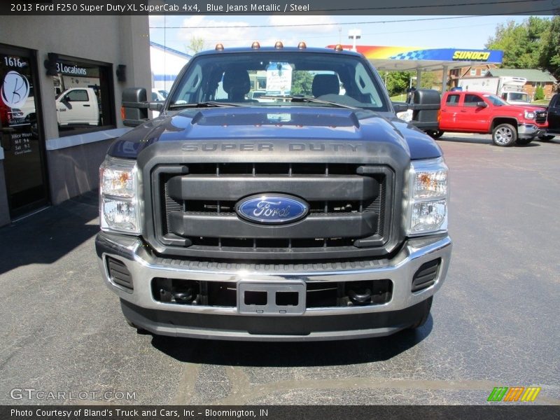 Blue Jeans Metallic / Steel 2013 Ford F250 Super Duty XL SuperCab 4x4