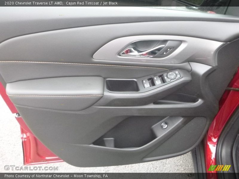 Cajun Red Tintcoat / Jet Black 2020 Chevrolet Traverse LT AWD