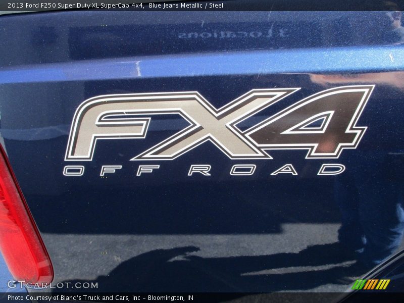 Blue Jeans Metallic / Steel 2013 Ford F250 Super Duty XL SuperCab 4x4