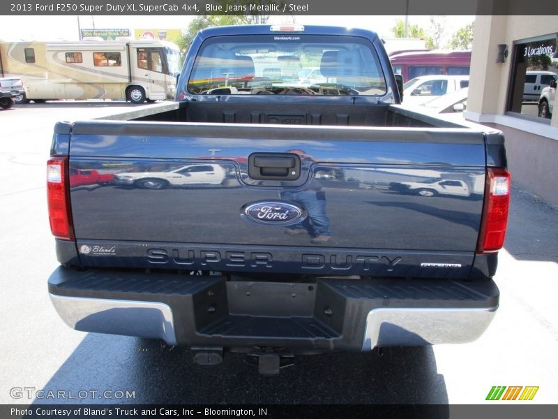 Blue Jeans Metallic / Steel 2013 Ford F250 Super Duty XL SuperCab 4x4