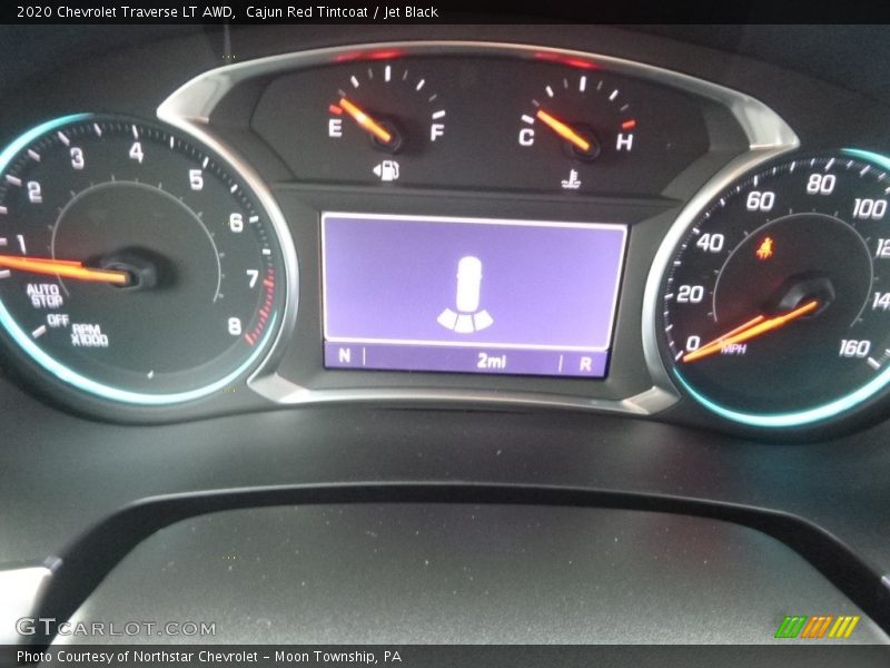 Cajun Red Tintcoat / Jet Black 2020 Chevrolet Traverse LT AWD