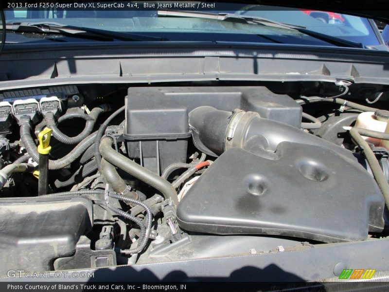 Blue Jeans Metallic / Steel 2013 Ford F250 Super Duty XL SuperCab 4x4