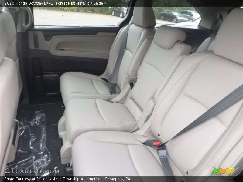 Rear Seat of 2020 Odyssey EX-L