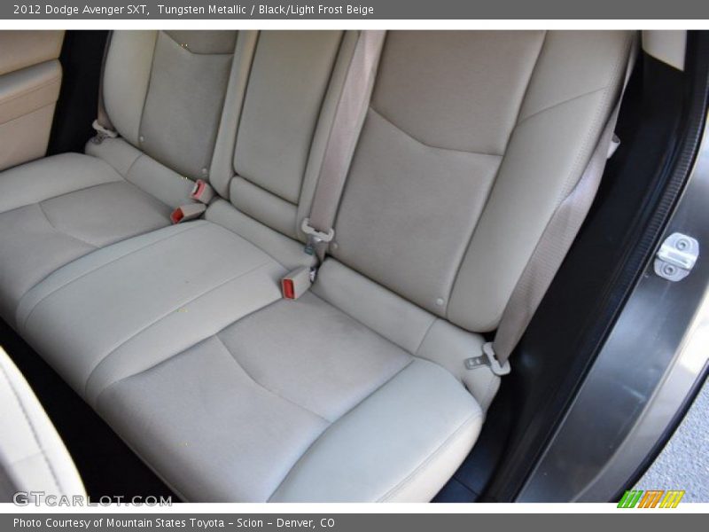 Tungsten Metallic / Black/Light Frost Beige 2012 Dodge Avenger SXT