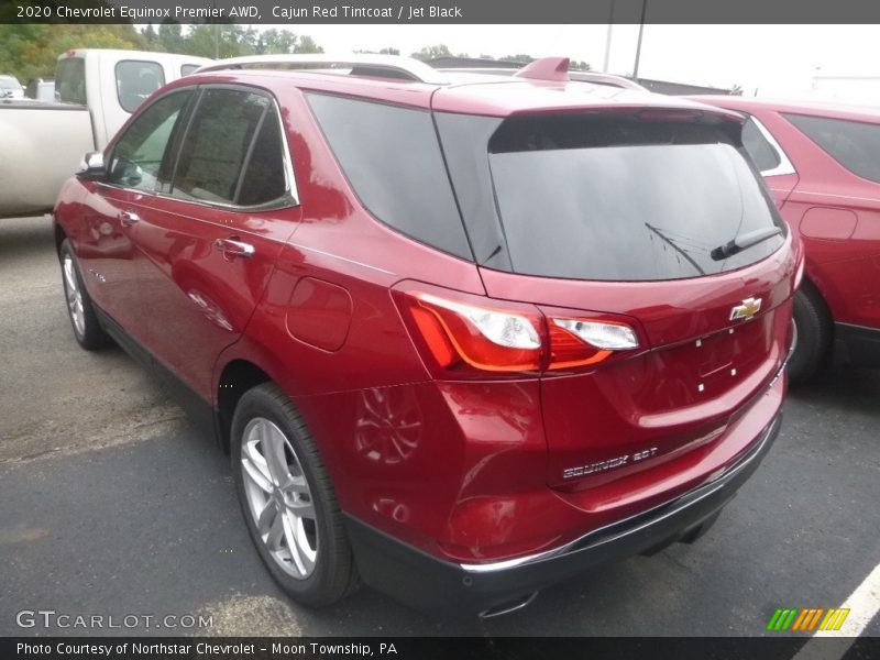 Cajun Red Tintcoat / Jet Black 2020 Chevrolet Equinox Premier AWD