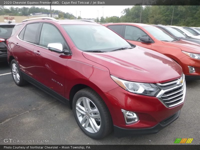 Cajun Red Tintcoat / Jet Black 2020 Chevrolet Equinox Premier AWD