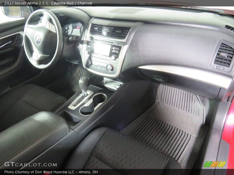 Cayenne Red / Charcoal 2017 Nissan Altima 2.5 S