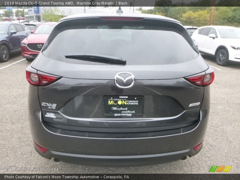 Machine Gray Metallic / Black 2019 Mazda CX-5 Grand Touring AWD