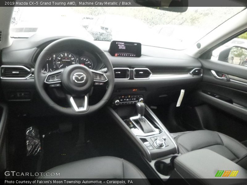 Machine Gray Metallic / Black 2019 Mazda CX-5 Grand Touring AWD