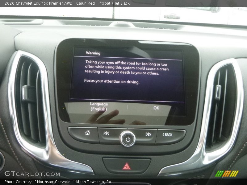 Cajun Red Tintcoat / Jet Black 2020 Chevrolet Equinox Premier AWD