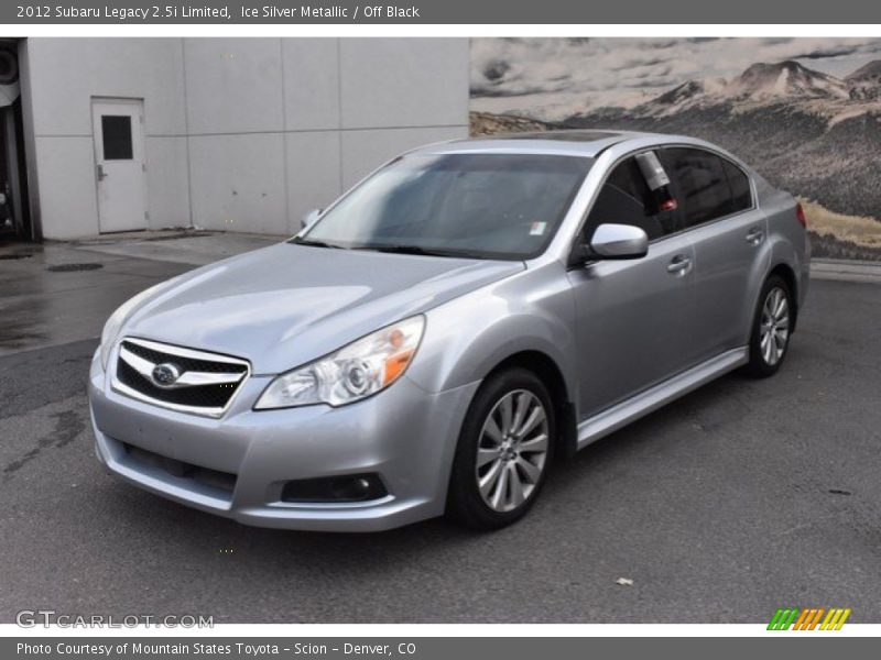 Ice Silver Metallic / Off Black 2012 Subaru Legacy 2.5i Limited