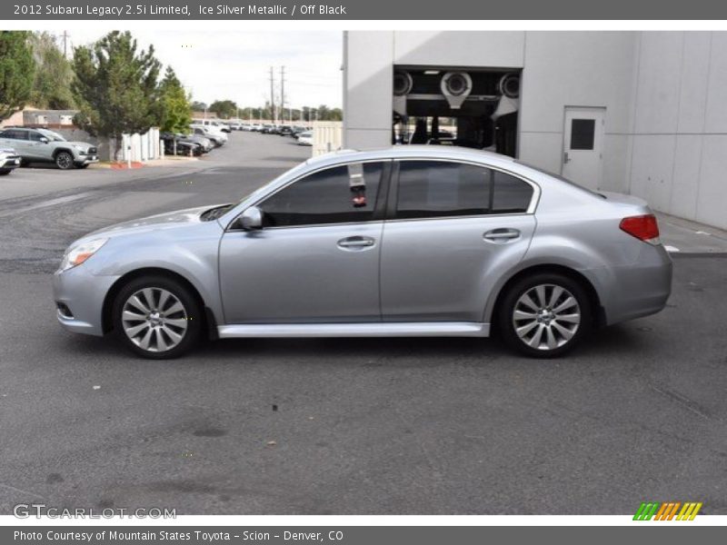 Ice Silver Metallic / Off Black 2012 Subaru Legacy 2.5i Limited