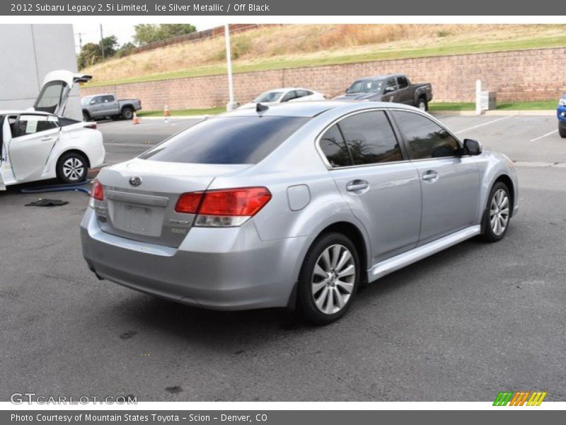 Ice Silver Metallic / Off Black 2012 Subaru Legacy 2.5i Limited