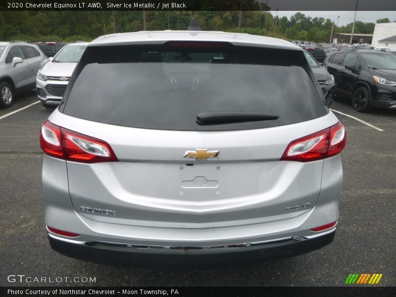 Silver Ice Metallic / Jet Black 2020 Chevrolet Equinox LT AWD