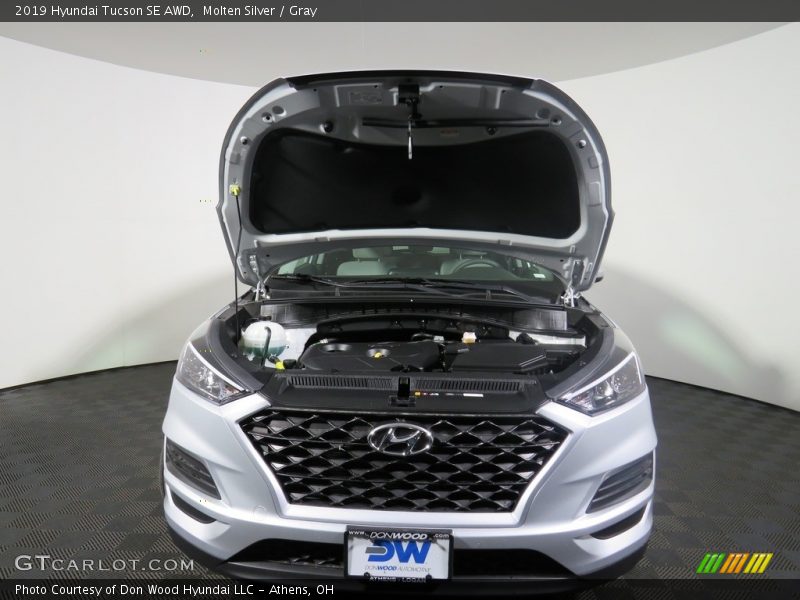 Molten Silver / Gray 2019 Hyundai Tucson SE AWD