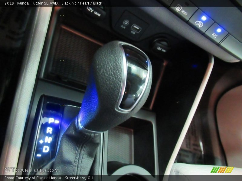 Black Noir Pearl / Black 2019 Hyundai Tucson SE AWD