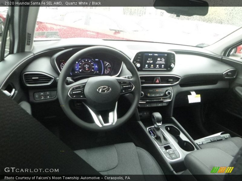 Dashboard of 2020 Santa Fe SEL AWD