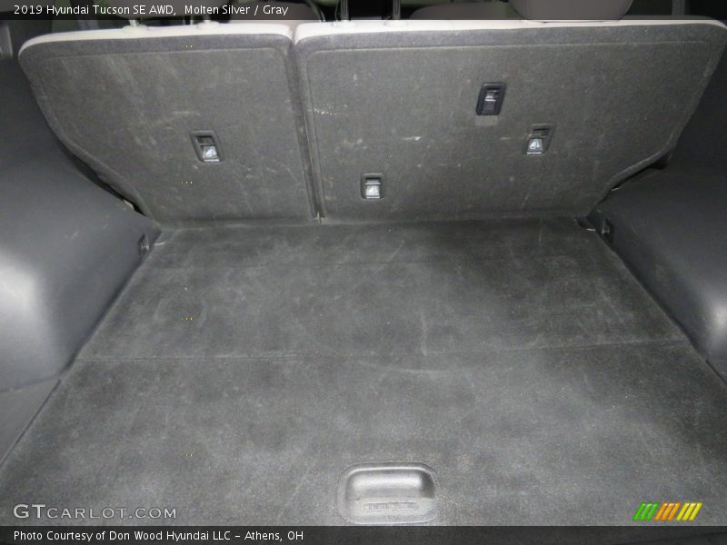 Molten Silver / Gray 2019 Hyundai Tucson SE AWD