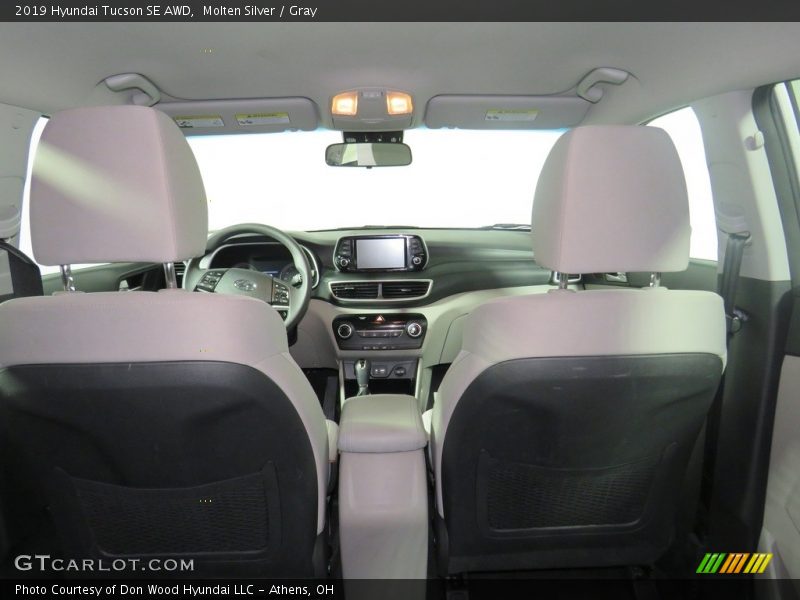 Molten Silver / Gray 2019 Hyundai Tucson SE AWD