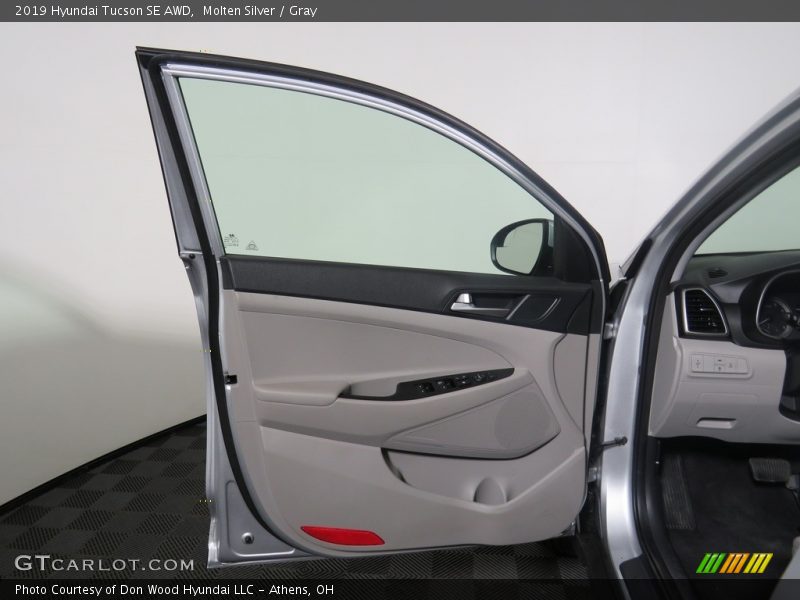 Molten Silver / Gray 2019 Hyundai Tucson SE AWD