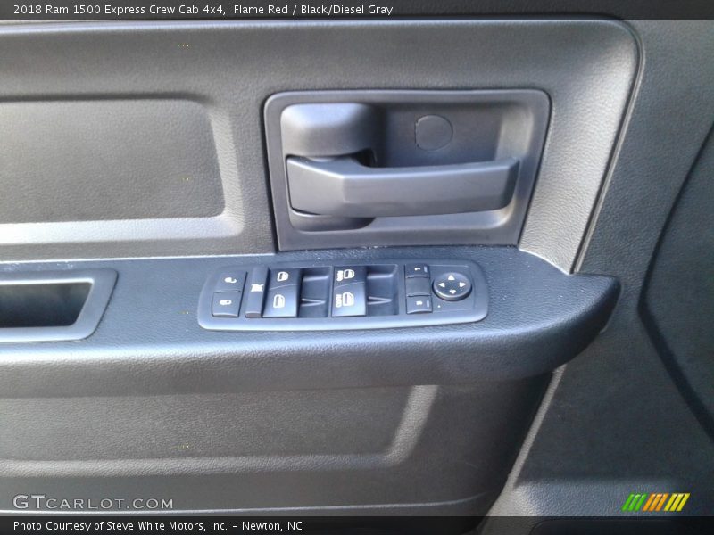 Flame Red / Black/Diesel Gray 2018 Ram 1500 Express Crew Cab 4x4
